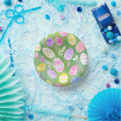 Oster-Eier | Hübsche pastellfarbene Wasserfarbe-Os Pappteller (Party)