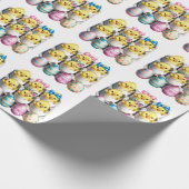 Oster-Eier Kinder Geschenkpapier (Ecke)