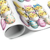 Oster-Eier Kinder Geschenkpapier (Rolleneckpunkt)