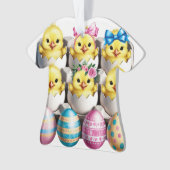 Oster-Eier Kinder Ornament (Vorderseite)