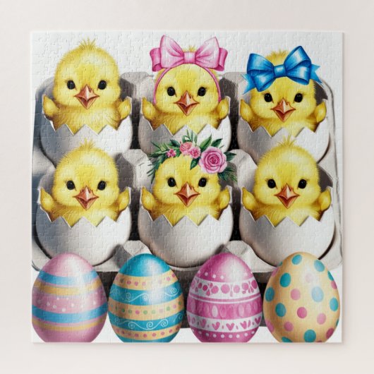 Oster-Eier Kinder Puzzle (Vertikal)