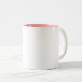 Oster-Eier Kunst  Zweifarbige Tasse (VorderseiteRechts)