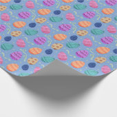 Oster-Eier nahtloses Muster Geschenkpapier (Ecke)