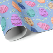 Oster-Eier nahtloses Muster Geschenkpapier (Rolleneckpunkt)