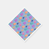Oster-Eier Nahtloses Muster Serviette (Ecke)