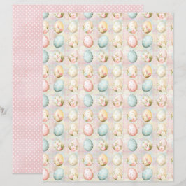 Oster-Eier-Schabablatt Papier