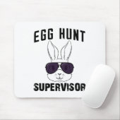Oster-Eier-Such-Aufseher Lustige Mutter Vater Männ Mousepad (Mit Mouse)