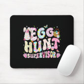 Oster-Eier-Such-Aufseher Lustiger Papa Mama Männer Mousepad (Mit Mouse)