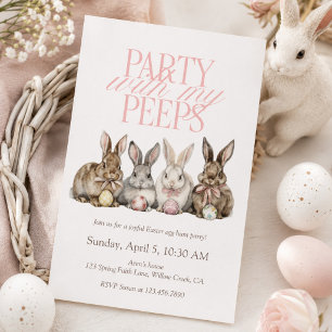 Oster-Eier-Suche-Hase-Kinderparty mit meinen Leute Einladung