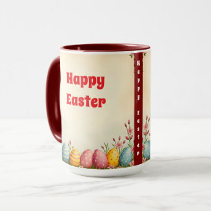 Oster-Eier und kleiner Hase Beliebte Kollektion Tasse