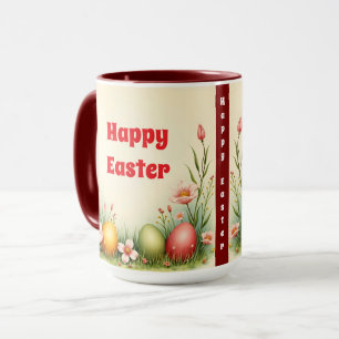 Oster-Eier Vintage-Popular-Sammlung Tasse