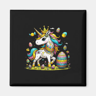 Oster-Einhorn-Krone Süße Eier Geschenk Mädchen Kin Magnet