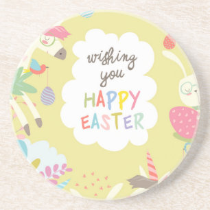 Oster-Einhorn Sandstein Untersetzer