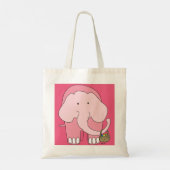 Oster-Elefanten-Eier-Korb-Tasche Tragetasche (Rückseite)