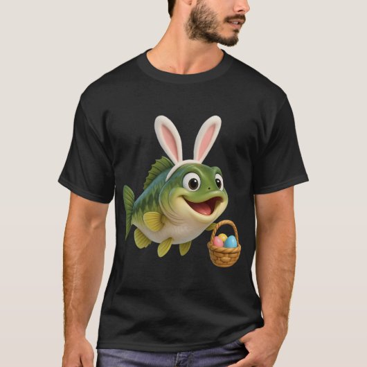 Oster-Forellenbarsch T-Shirt (Vorderseite)