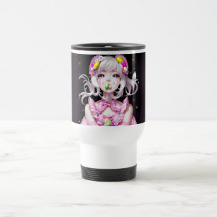 Oster/Frühling Anime Girl Reisebecher