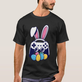 Oster-Gamer-Hasen-Controller-Eier T-Shirt