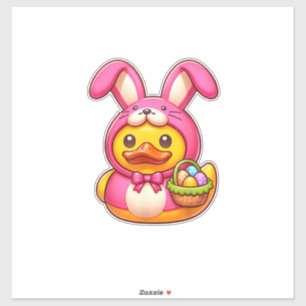 Oster-Gelber-Gummi-Enten-Kreuzfahrtschiff-Kreuzfah Aufkleber