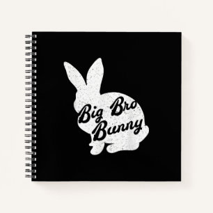 Oster-Geschenk an großen Bruder Bunny für Bruder Notizblock
