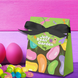 Oster-Geschenk-Schachtel Jelly Bean Gartenparty Geschenkschachtel