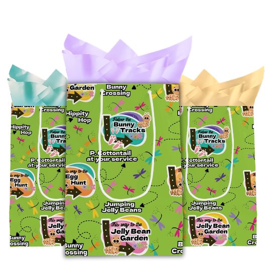 Oster-Geschenktüte Mittlere Geschenktüte