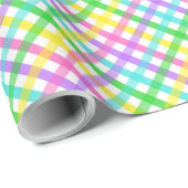 Oster Gingham 8 Geschenkpapier (Rolleneckpunkt)