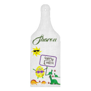 Oster-Glas-Schneidbrett-Dinosaurier Schneidebrett
