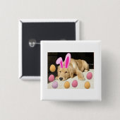 Oster Golden Retriever Button (Vorne & Hinten)