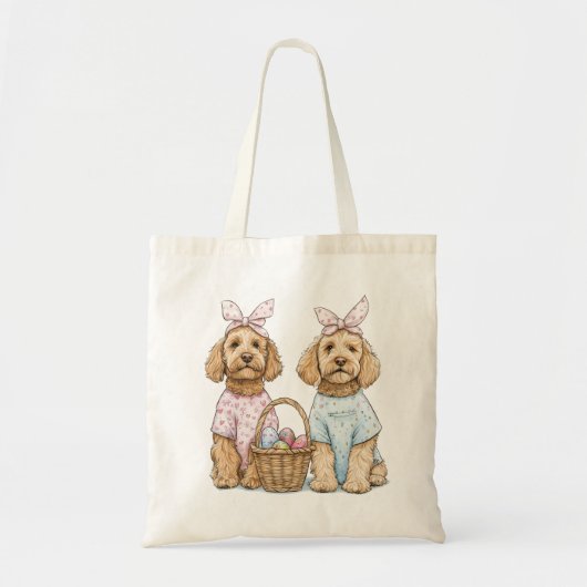 Oster-Goldendoodle-Hunde Tragetasche (Vorne)