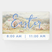 Oster-Gottesdienst-Kirchenbanner Banner (Horizontal)