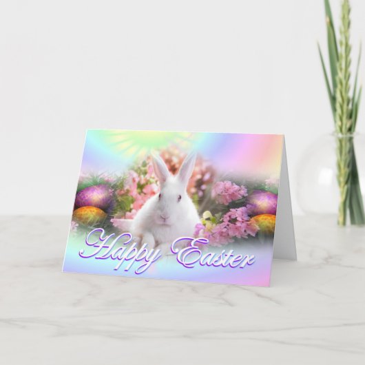 Oster-Grußkarte Karte (Vorderseite)