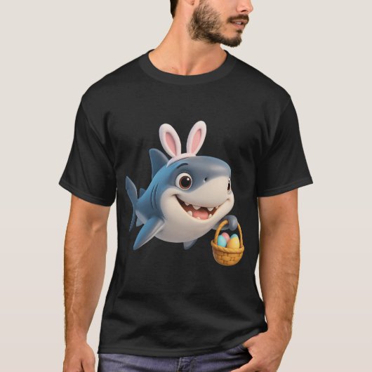 Oster-Heringshai T-Shirt (Vorderseite)