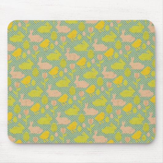 Oster-Hintergrundbild Mousepad (Vorne)