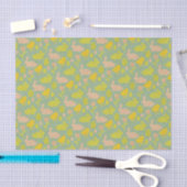 Oster-Hintergrundbild Seidenpapier (Handwerk)