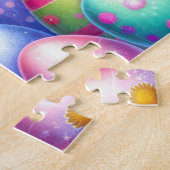 Oster-Hochlandkuh-Puzzle Puzzle (Seite)