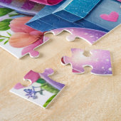 Oster-Hochlandkuh-Puzzle Puzzle (Seite)