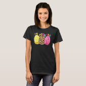 Oster im Eggstra Womens Leopard Eggs Graphic 1 T-Shirt (Vorne ganz)