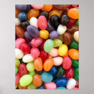 Oster-Jellybeans Jellybean Hintergrund Jelly Beans Poster