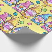 Oster-Jongleure Geschenkpapier (Ecke)