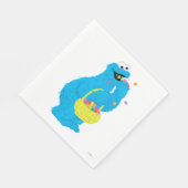 Oster-Keks-Monster Serviette (Ecke)