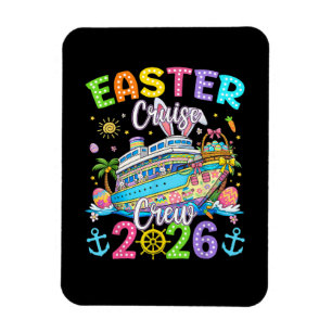 Oster-Kreuzfahrt-Crew 2026 passende Familienferien Magnet