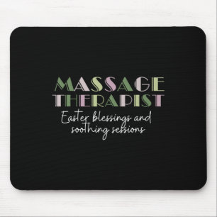 Oster-Magier-Therapeut Süßer Magier Hase Frohe Ost Mousepad