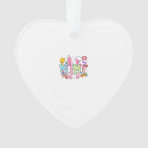 Oster Mimi Bunny Ohren Kokette Schleife Osterhase  Ornament