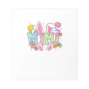 Oster Mimi Hasenohren Coquette Schleife Osterhase  Notizblock