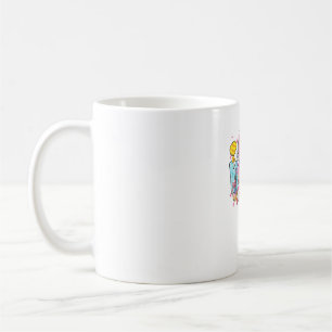 Oster-Nana-Hasenohren Coquette Schleife Osterhase  Kaffeetasse