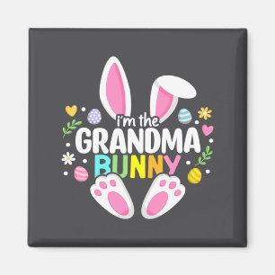 Oster-Oma-Hase-Nana-Froh Magnet