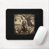 Oster-Osterhase-Horror-Zombie-Osterei  Mousepad (Mit Mouse)