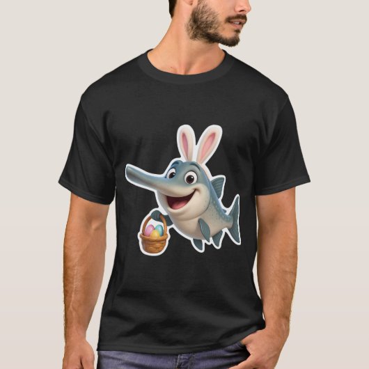 Oster-Paddlefish T-Shirt (Vorderseite)
