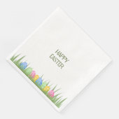 Oster-Papier-Servietten | Pastell-Ei-Design Serviette (Ecke)
