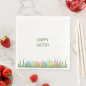 Oster-Papier-Servietten | Pastell-Ei-Design Serviette (Beispiel)